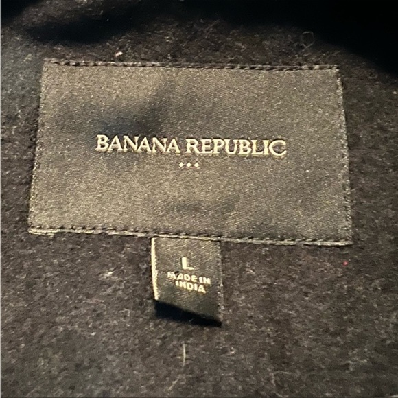 Gorgeous Flattering Banana republic Wool Pea Coat in Black - Picture 2 of 12